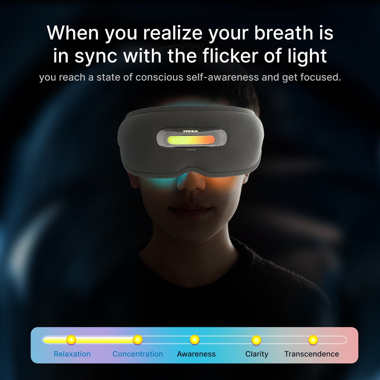 MOZA Portable Eye Massager for Relax and Tension Relief