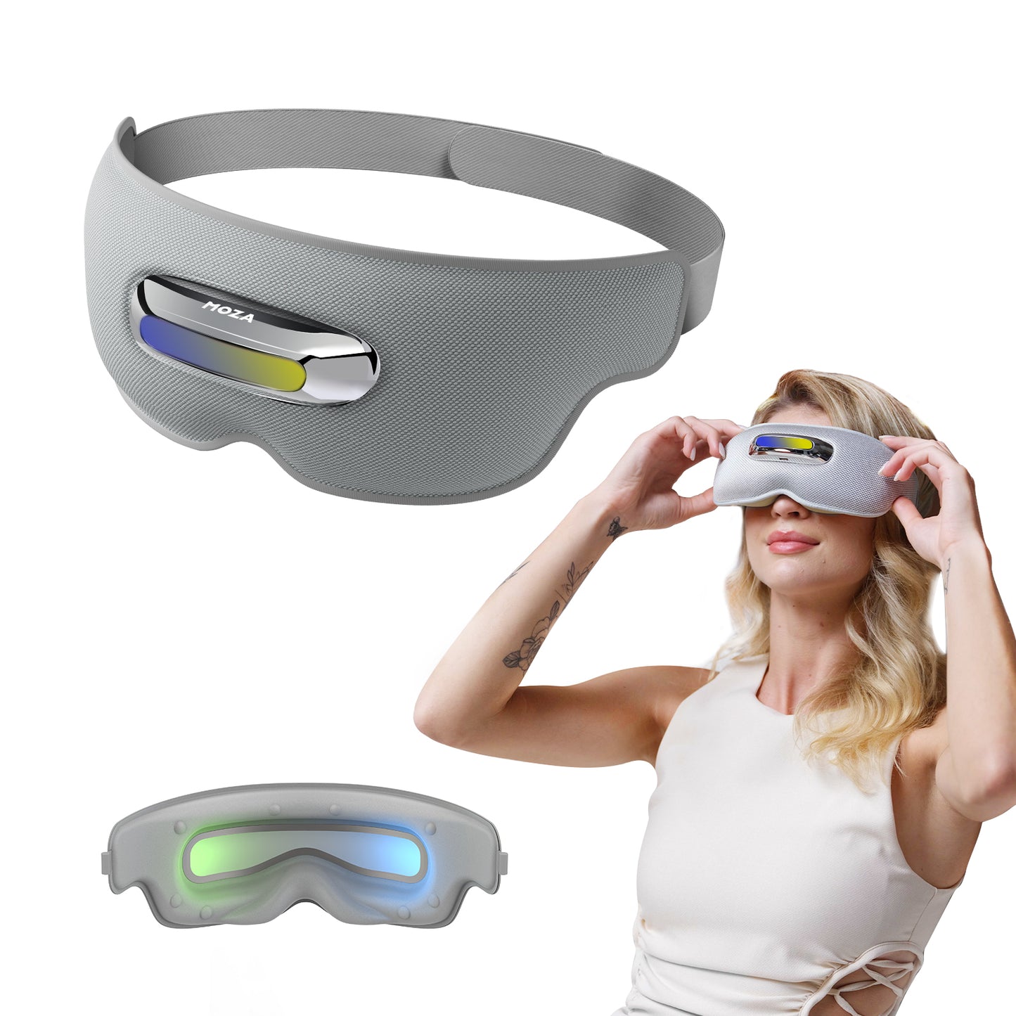 MOZA Portable Eye Massager for Relax and Tension Relief