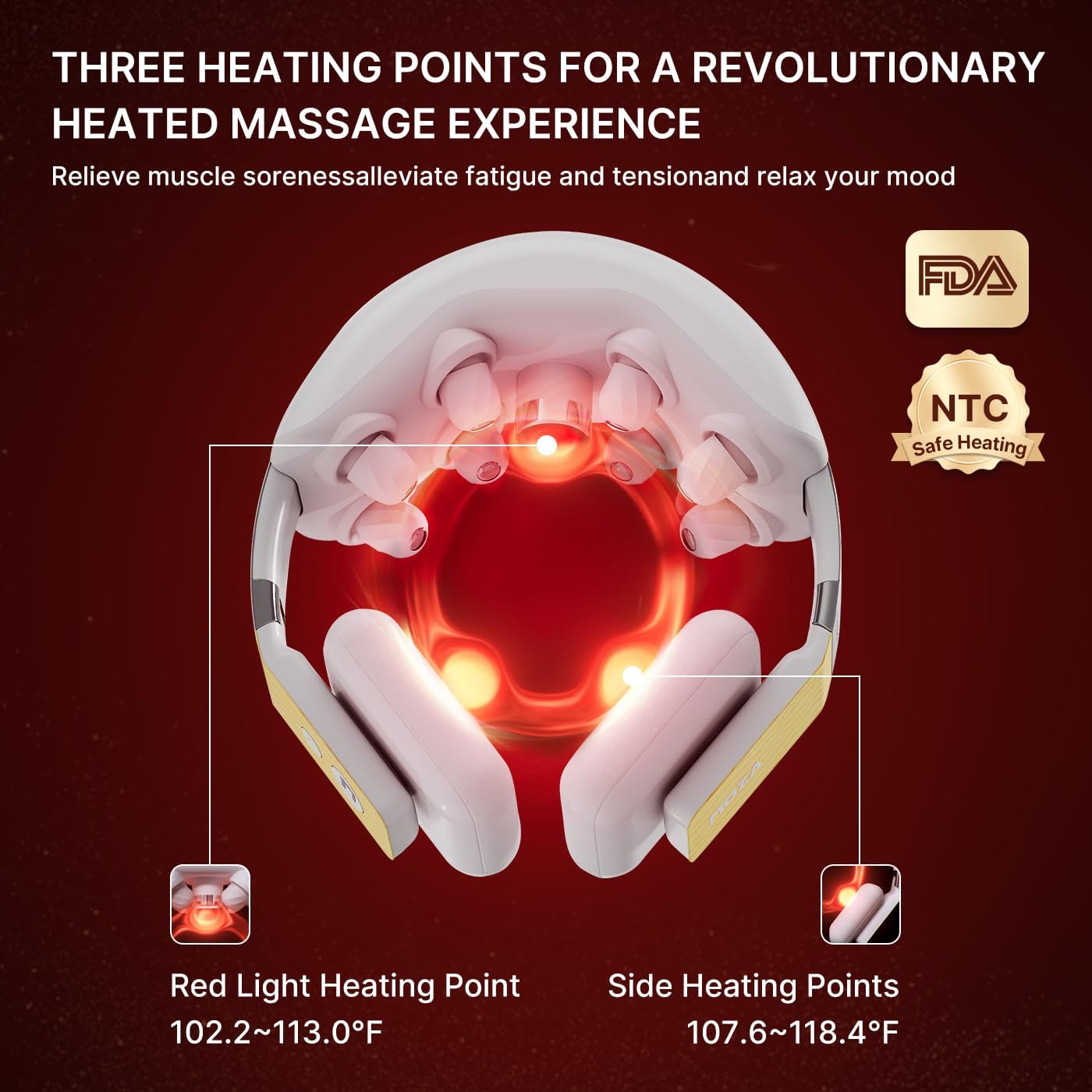 MOZA AI RoboHands Neck Massager