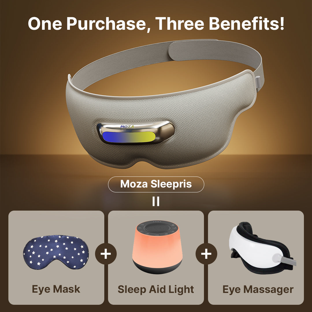 MOZA Portable Eye Massager for Relax and Tension Relief